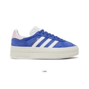 Adidas Gazelle Bold 'Lucid Blue Pink' platforms